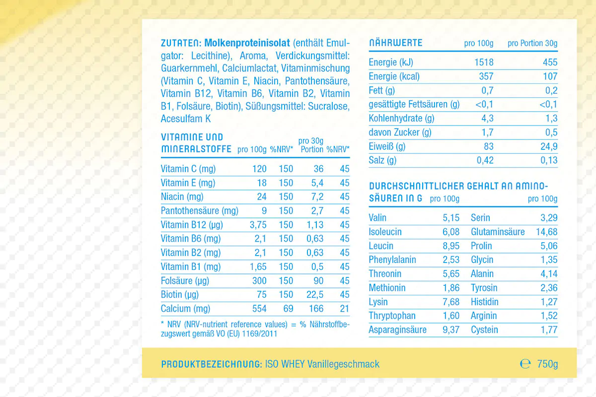 Tristyle Iso Whey Protein