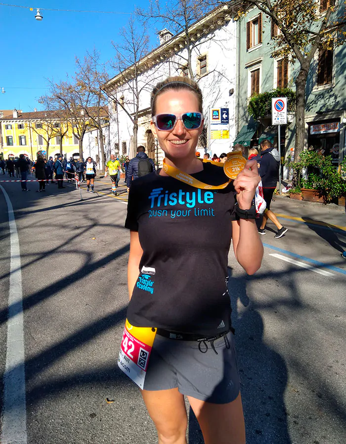 Adina Zimmermann, Verona Zero Wind Cangrande Halbmarathon