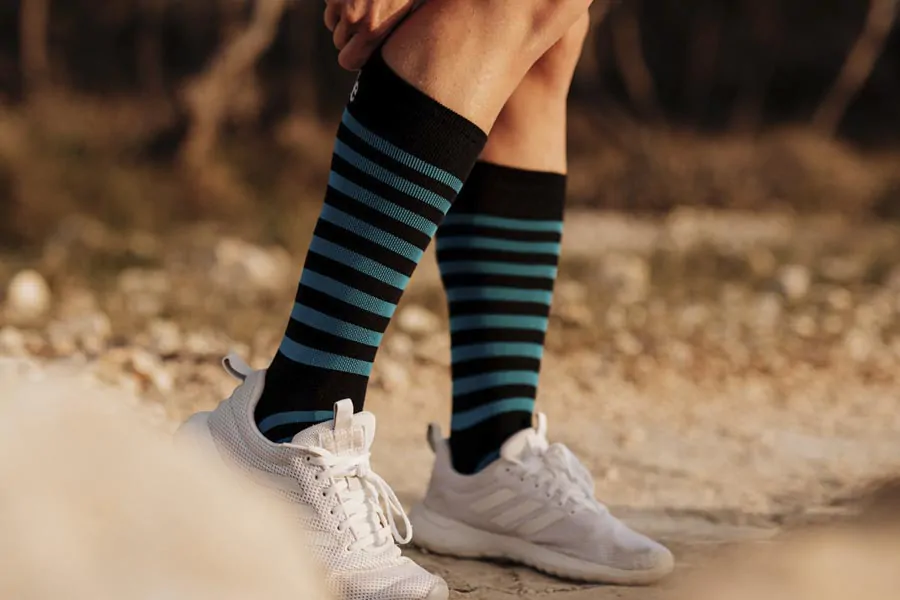 Tristyle Socken lang schwarz