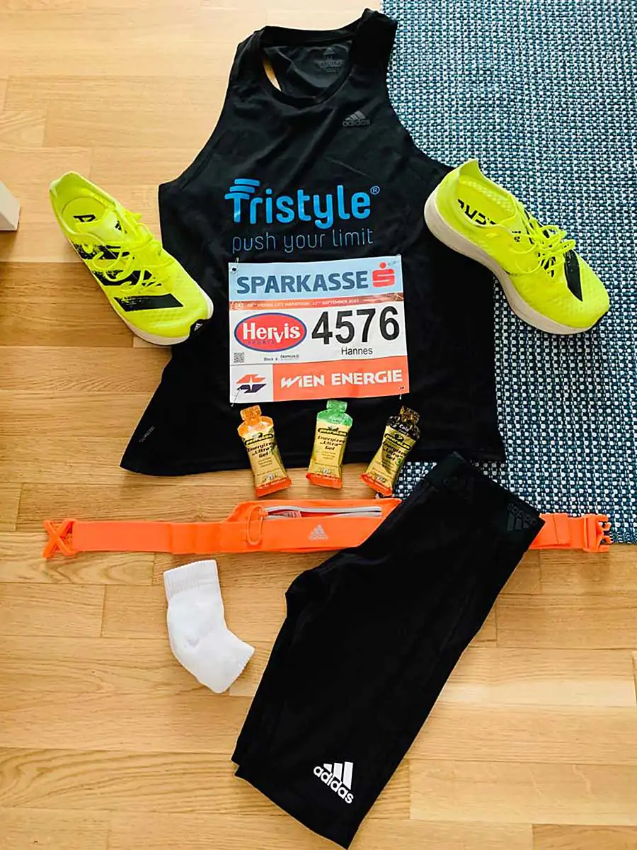 Hannes Schwarzinger, Vienna City Marathon 2021