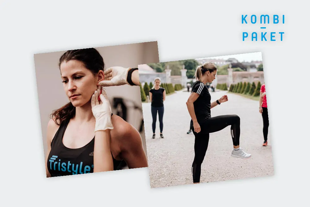 Tristyle Kombipaket Laktattest Laufen + Lauftechnik