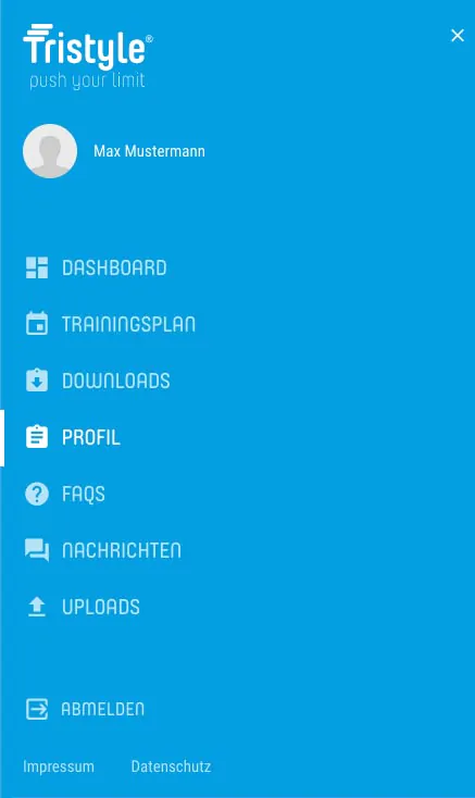 tristyle_app_2022-02_1 Tristyle App - Übersicht