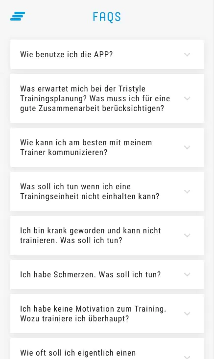 tristyle_app_2022-02_5 Tristyle App - FAQ