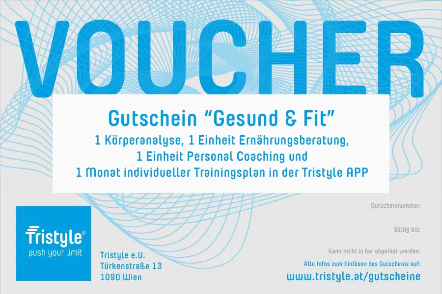Gutschein für ein "Gesund & Fit" Paket