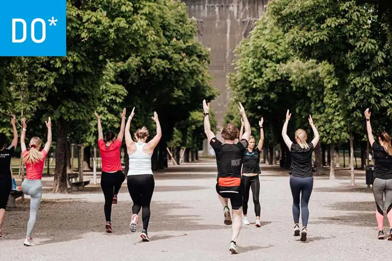 Tristyle Lauftechnik Gruppentraining mit Elisabeth Niedereder